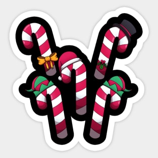 Christmas Candy Cane’s Sticker